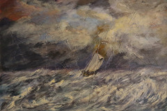 Sturm auf dem Meer